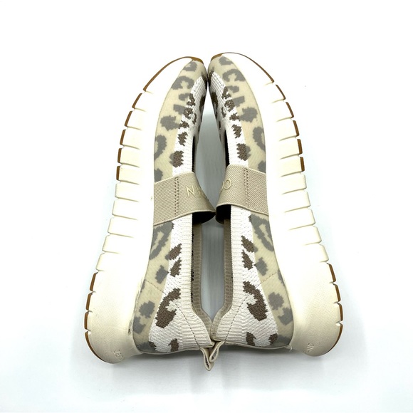 Cole Haan Zerogrand Flex Mary Jane Slip-On Ivory/White Cap Grey/Walnut Leopard - Picture 9 of 9